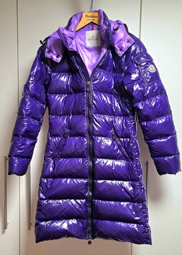 Piumino moncler viola - piumino, viola,