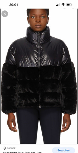 Moncler piumino donna nero