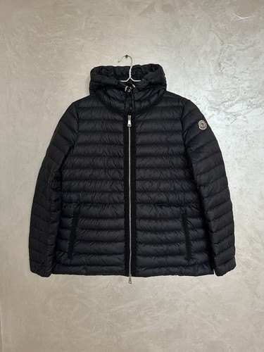Moncler raie giubbotto nero - raie,