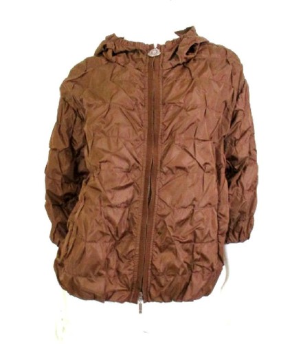 Moncler giacca vento marrone - a,